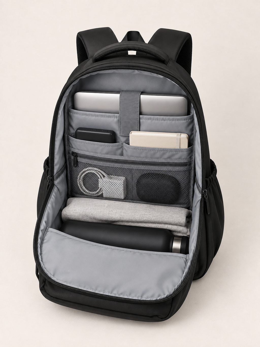 Sac à Dos Multi-Poches Grande Capacité Quotidien