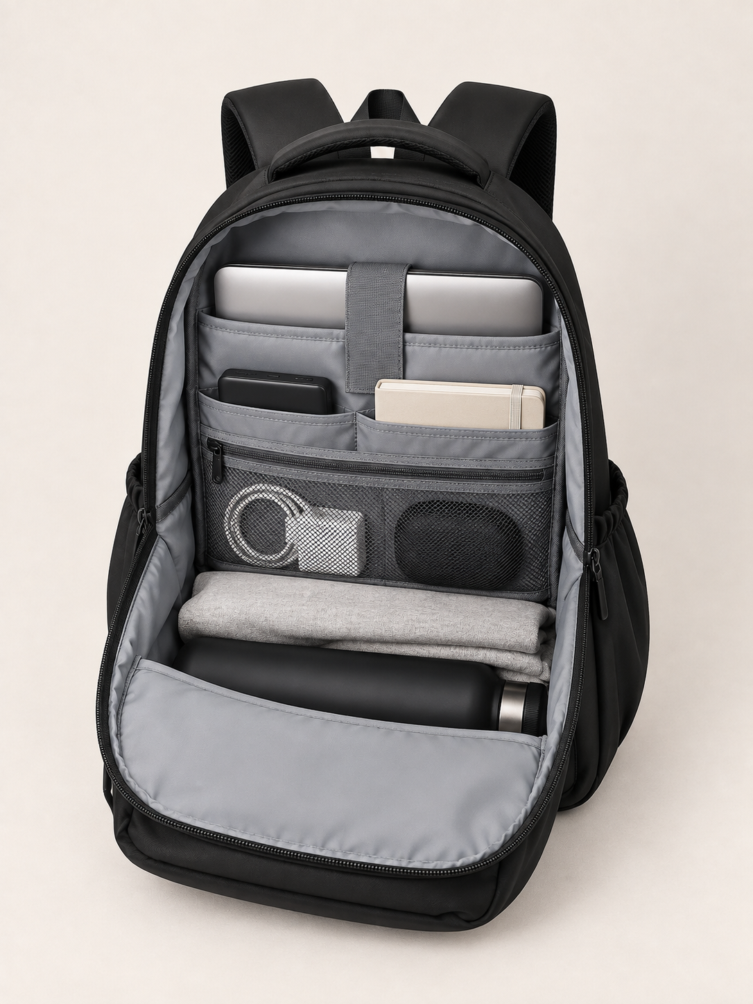 Sac à Dos Multi-Poches Grande Capacité Quotidien