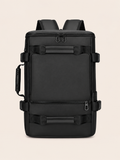 Sac à Dos Duffel Noir Grande Capacité Anti-Éclaboussures