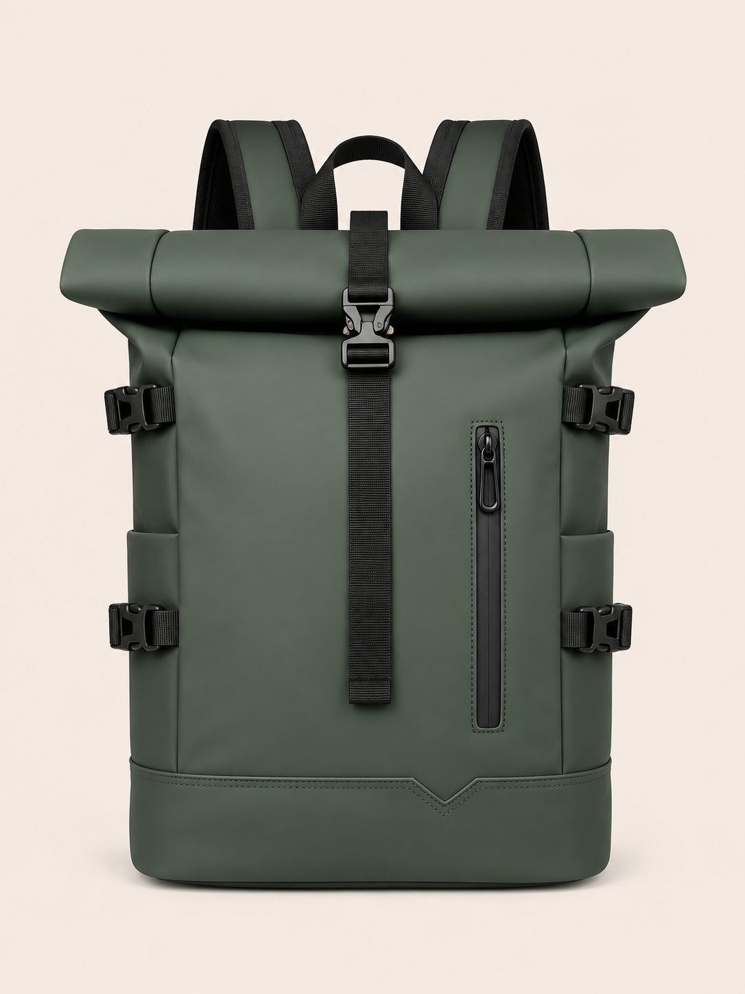Sac à Dos Roll-Top Grande Capacité Ordinateur