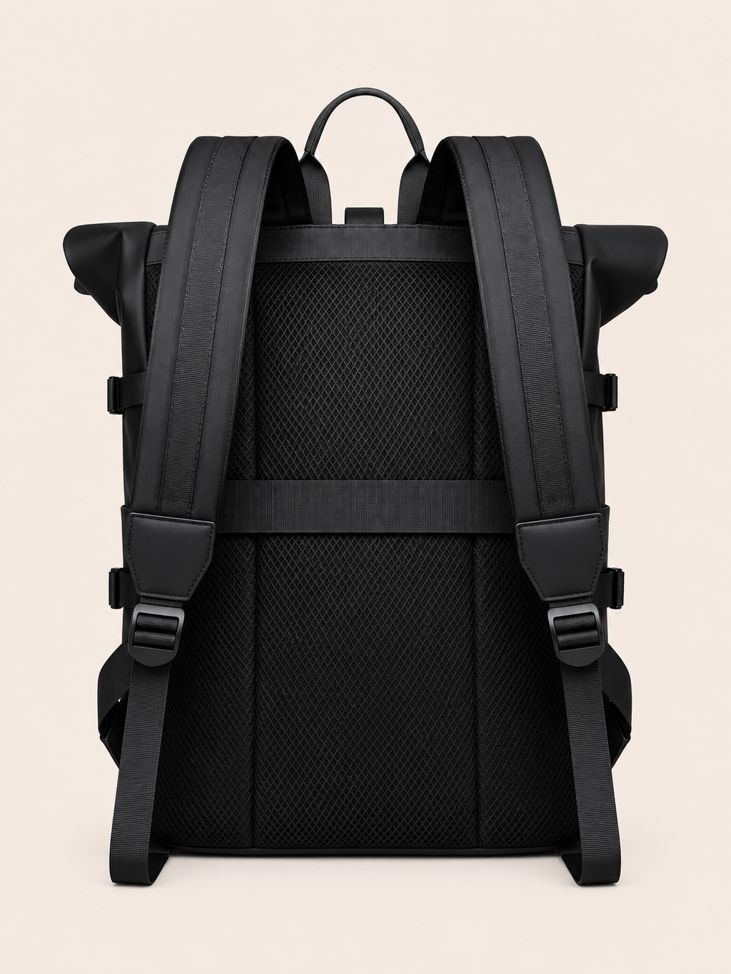 Sac à Dos Roll-Top Grande Capacité Ordinateur