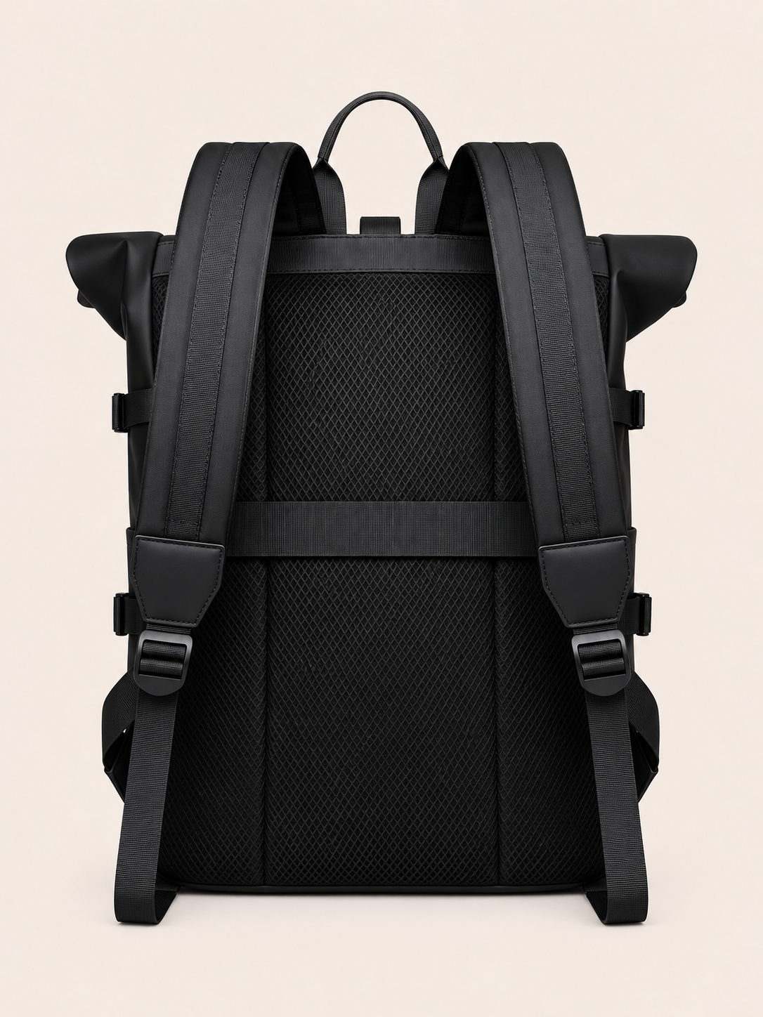 Sac à Dos Roll-Top Grande Capacité Ordinateur