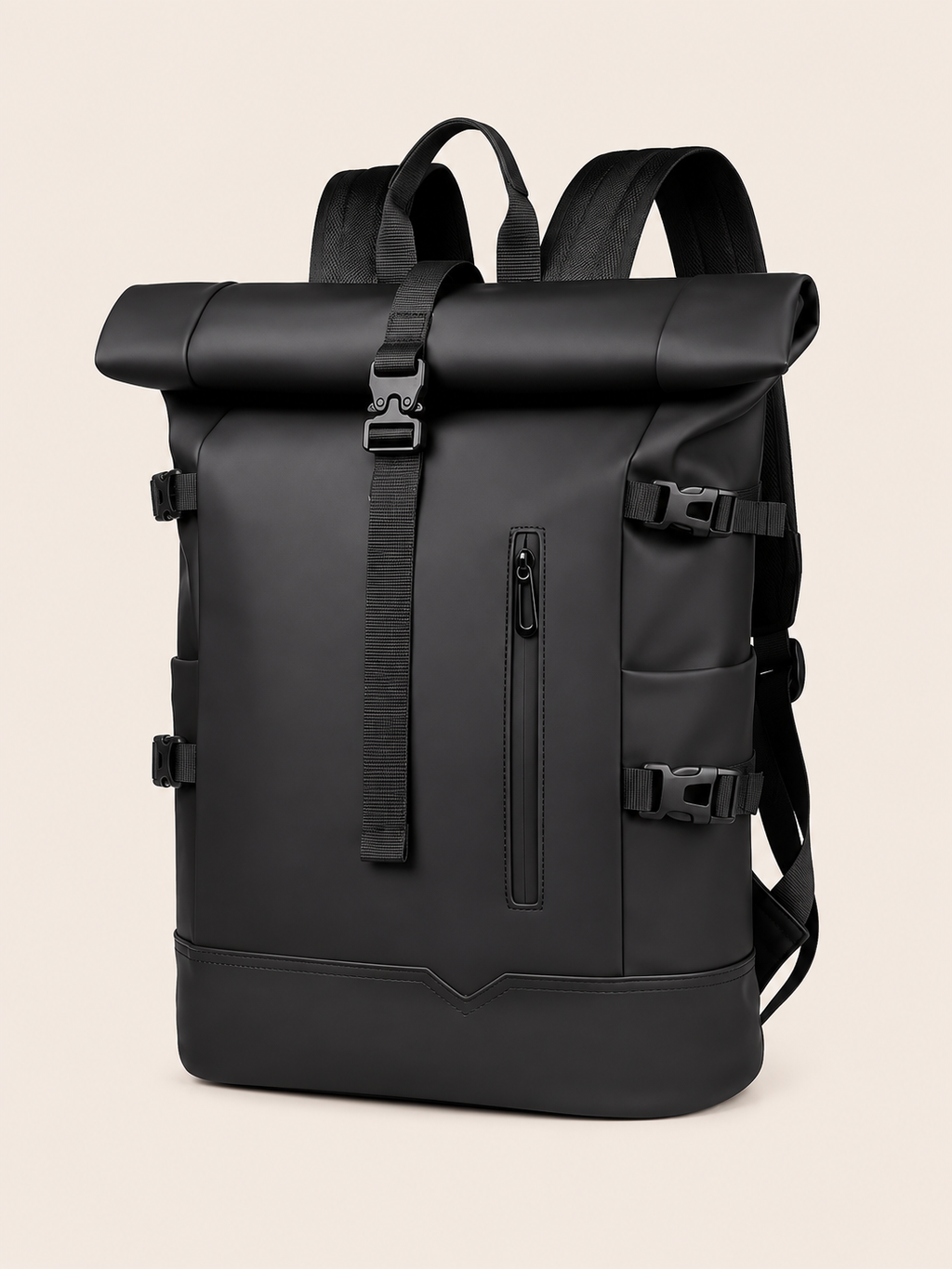 Sac à Dos Roll-Top Grande Capacité Ordinateur