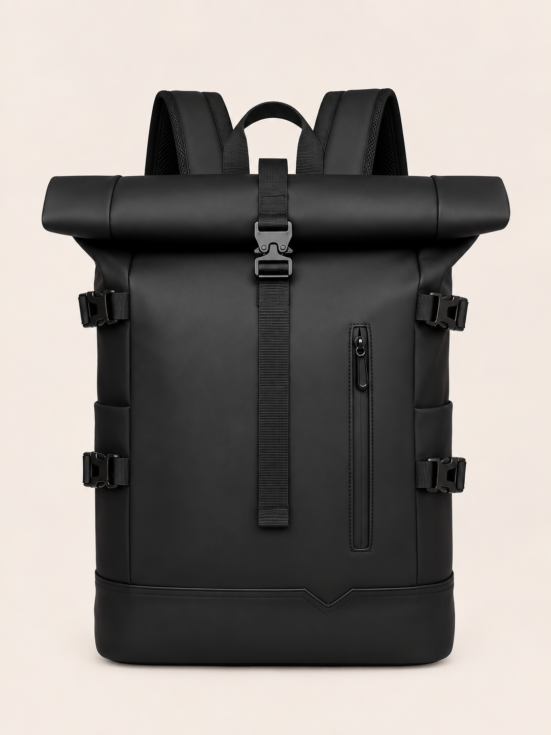 Sac à Dos Roll-Top Grande Capacité Ordinateur