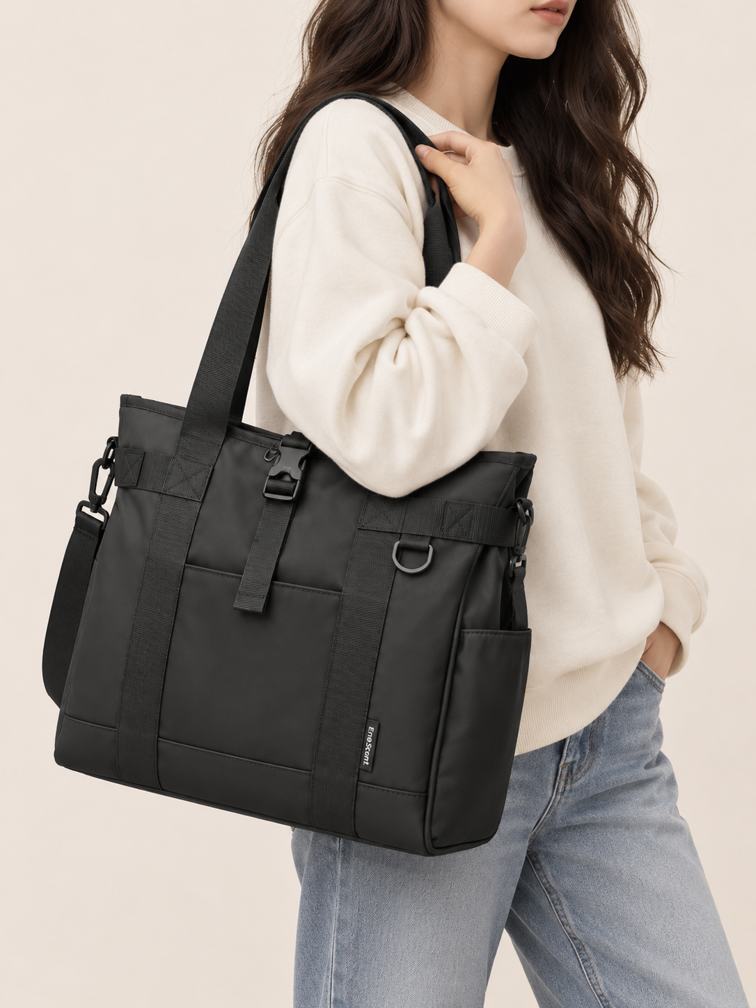 Sac Bandoulière Oxford Ordinateur Grande Capacité