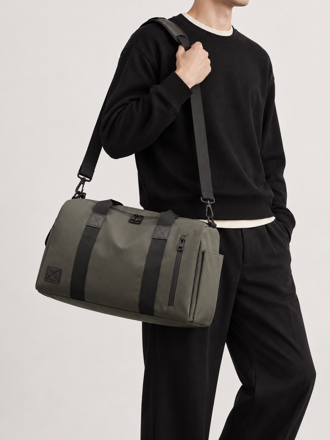 Sac de Sport Voyage 35L Compartiment Chaussures Déperlant