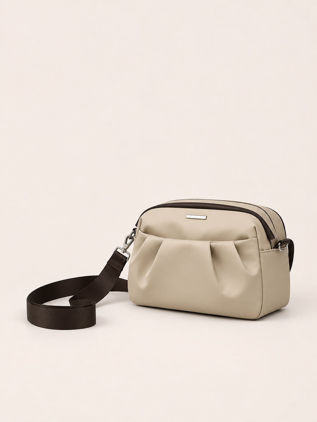 Sac Bandoulière Nylon Déperlant Femme