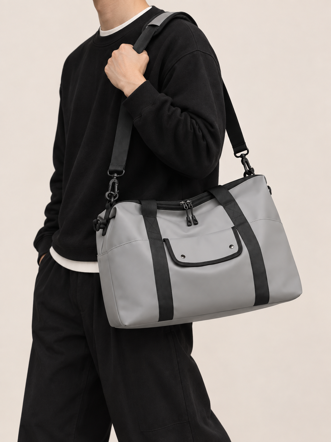 Sac Bandoulière Minimaliste Grande Capacité Sport & Voyage