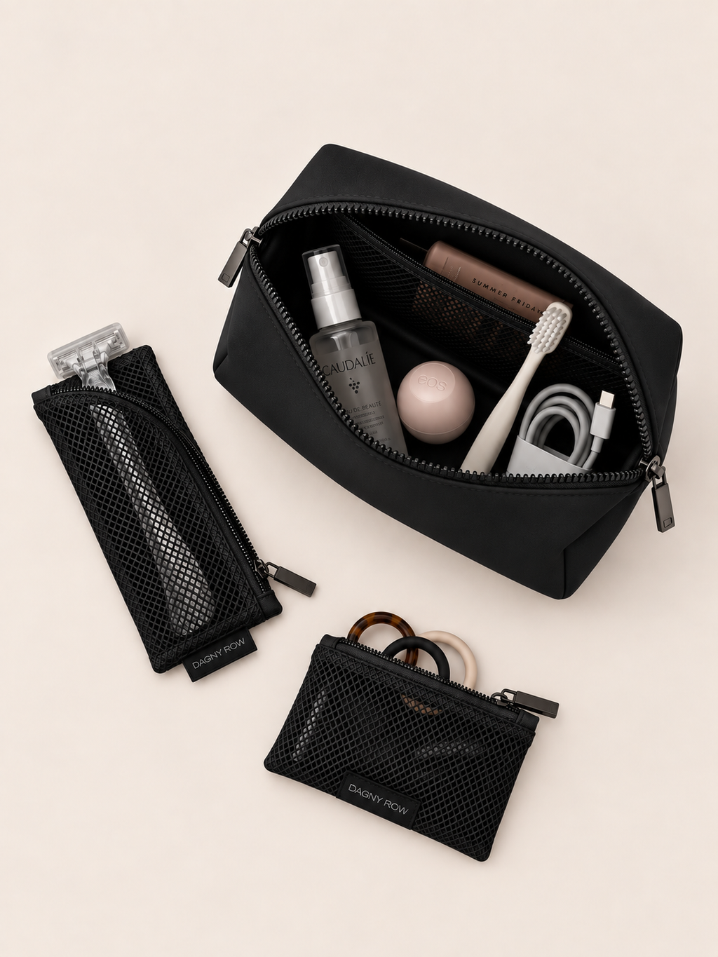 Trousse de Toilette Néoprène Grande Capacité