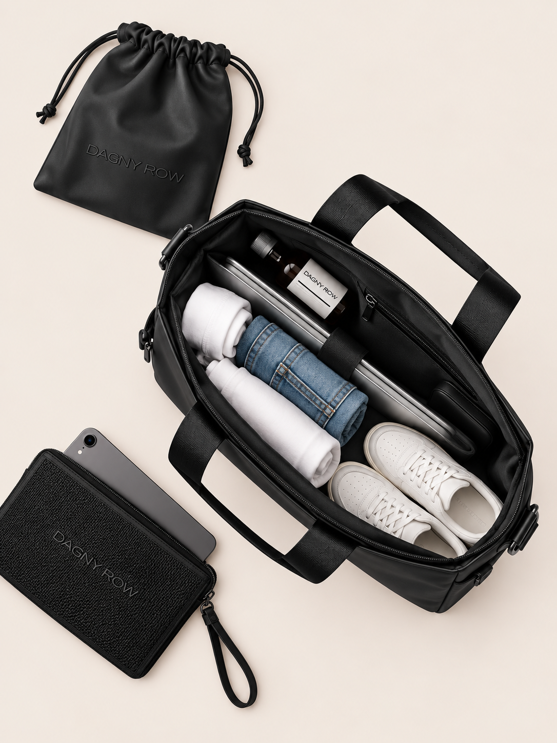 Sac Bandoulière Homme Similicuir 15,6 Pouces Grande Capacité