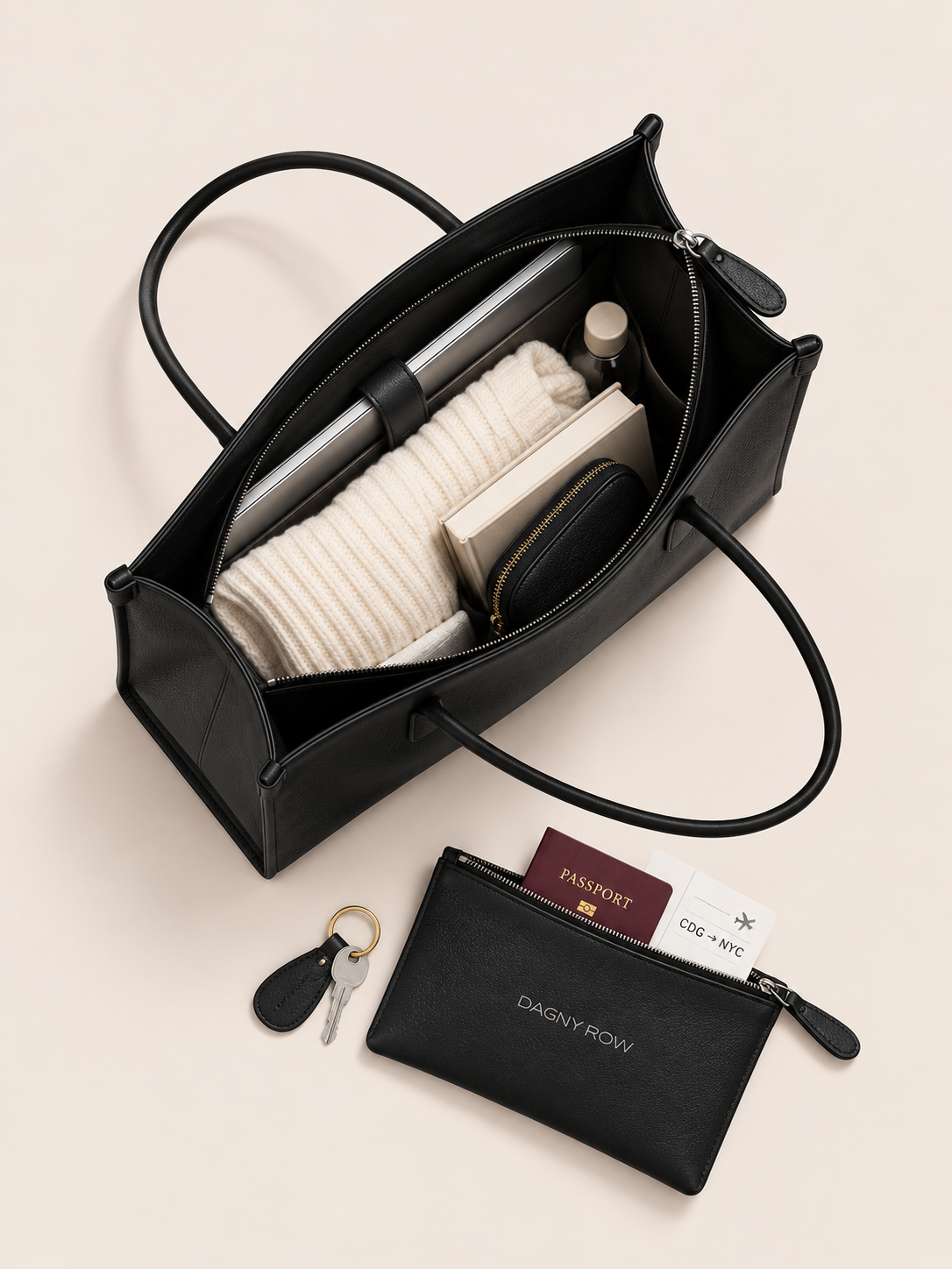 Sac à Main Cuir Minimaliste Femme