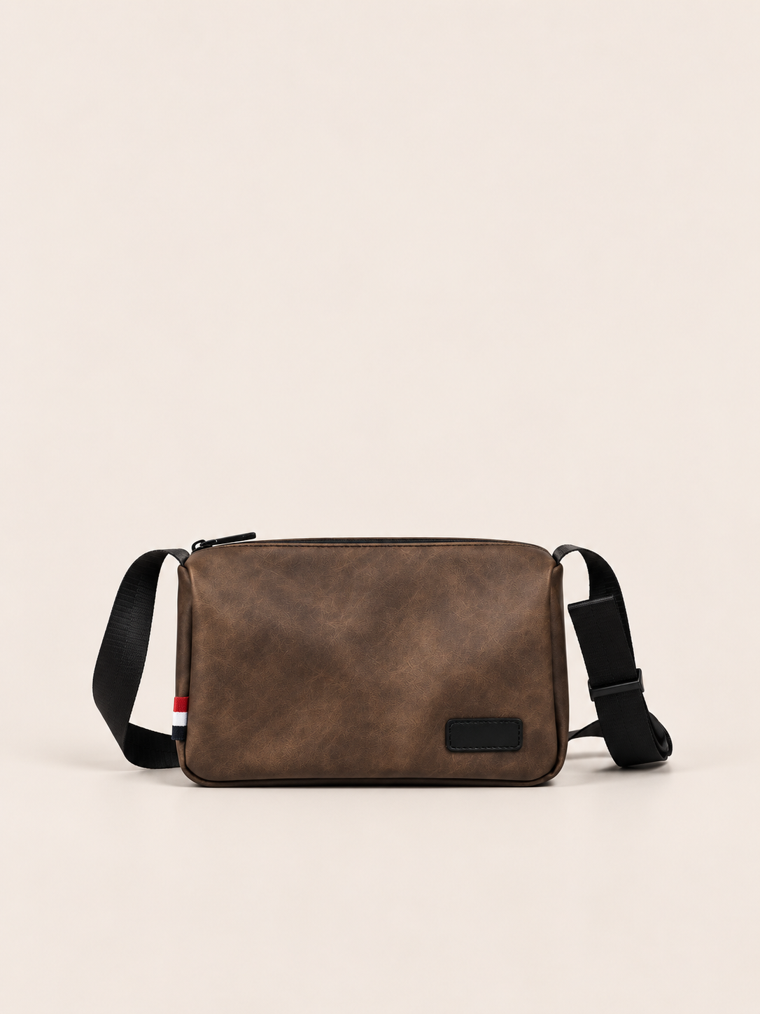 Sac Bandoulière Homme Cuir PU Vintage