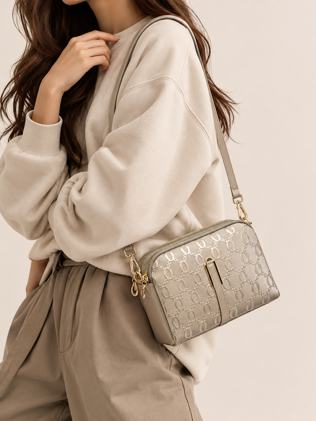 Petit Sac Bandoulière Héritage Femme
